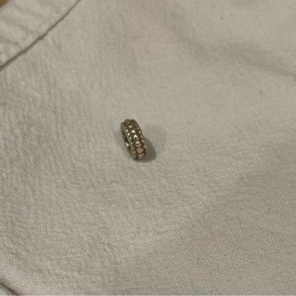 Authentic Pandora Sterling Silver Trinket Spacer Charm